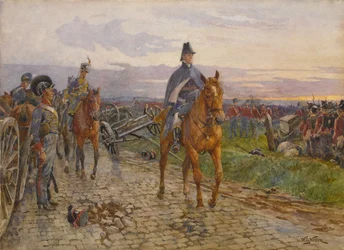 Wellington à Waterloo, 1815